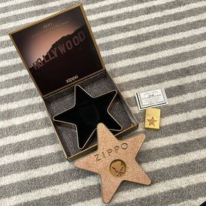 Authentic Zippo 2001 Hollywood’s leading light Collectable Lighter- unfired